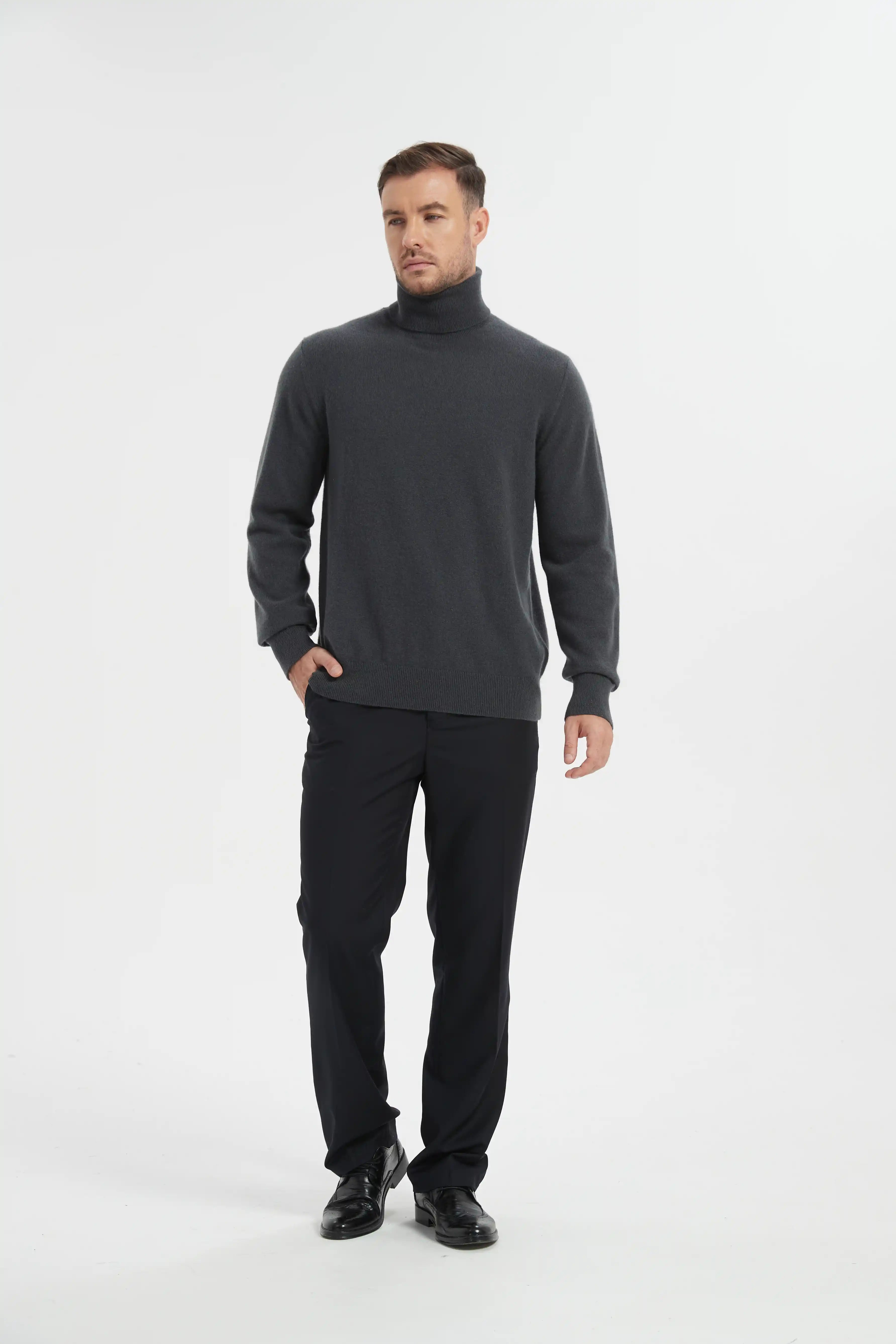 Cashmere Turtleneck Sweater